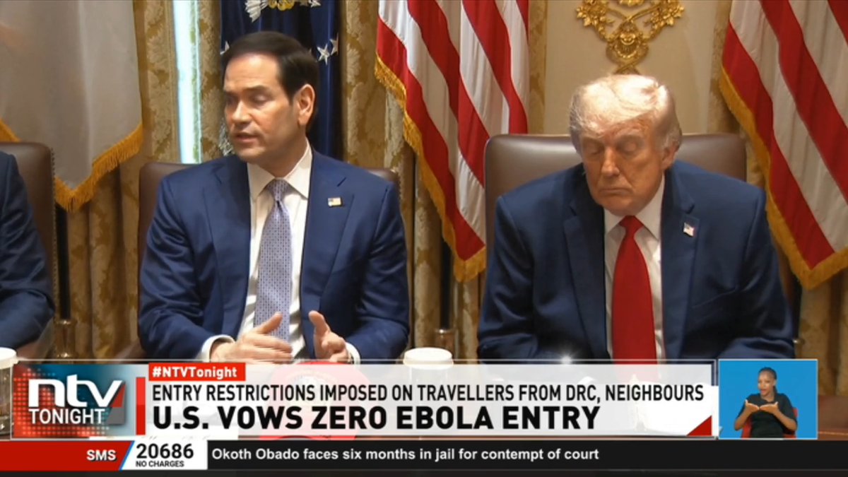 US Vows Zero Ebola Entry: The US says it will not allow any cases of Ebola to enter the country from DRC, where an outbreak has already caused a suspected 220 deaths and over 1000 cases. #NTVTonight Ben Kitili