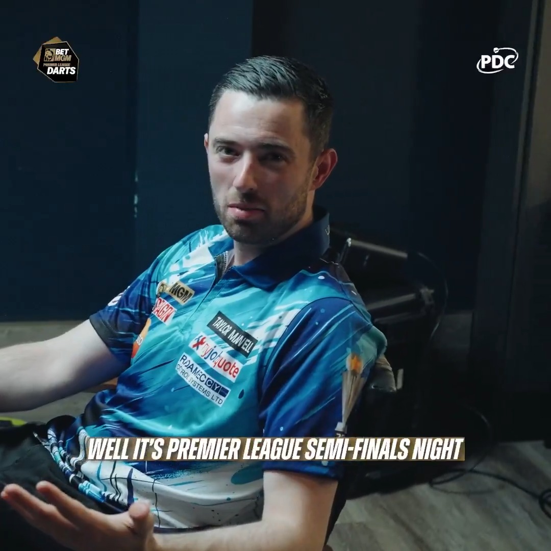 The calm before the storm in London. 🎥 🏆 Premier League Darts 🗓️ Thursday, 28 May 📍 Finals - London ⏰ 1900 BST