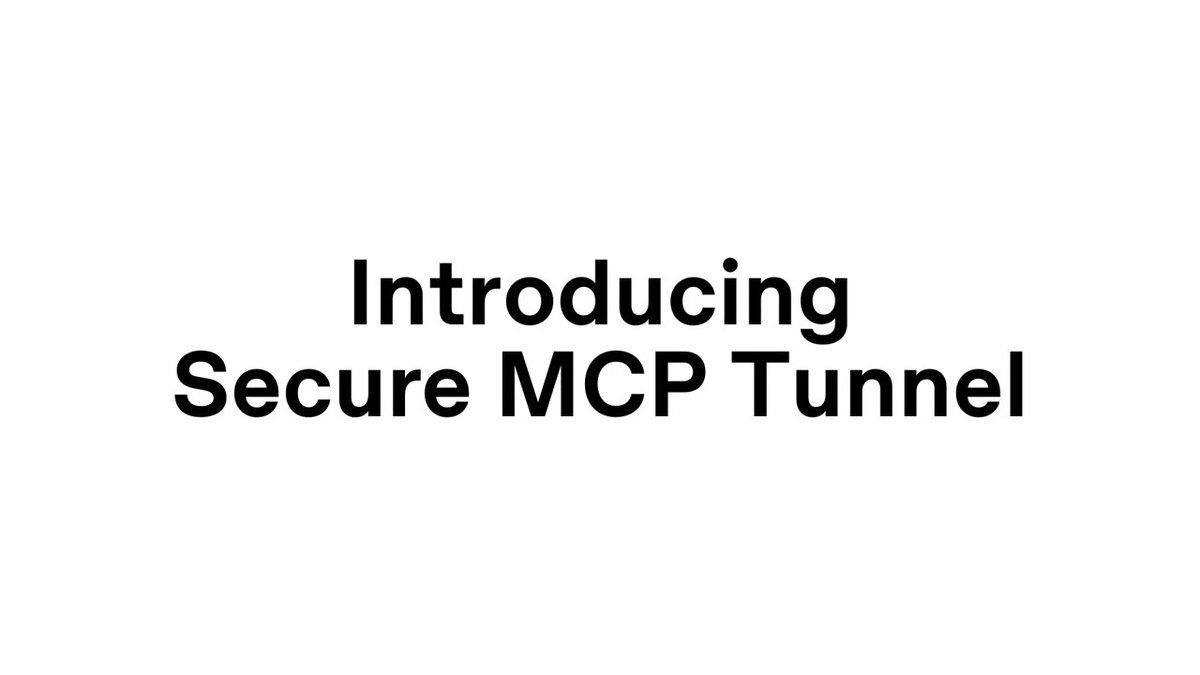 Private MCP servers 🤝 OpenAI products Your team can keep MCP servers inside your network while ChatGPT, Codex, and the Responses API connect through outbound-only HTTPS. 🔗
