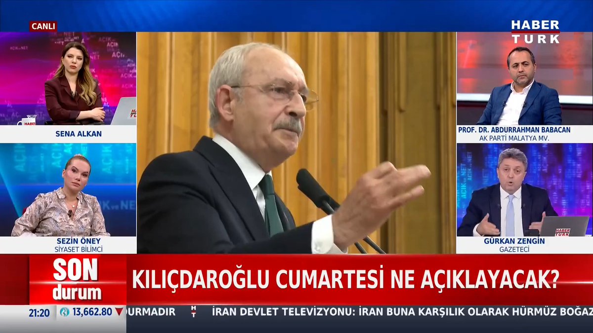 #SONDURUM - CHP'de uzlaşma formülü mümkün mü? CHP'de mutlak düğümü büyüyor mu? Gazeteci Gürkan Zengin #AçıkveNet'te yanıtladı.