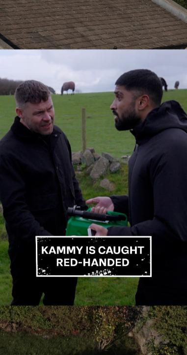 Things aren't looking good for you, Kammy 🙈 #Emmerdale