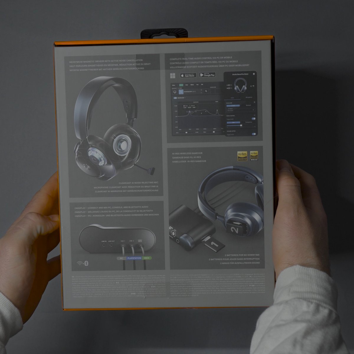 Arctis Nova Pro Omni...asmr 😌 Connect all...Hear all 🎧