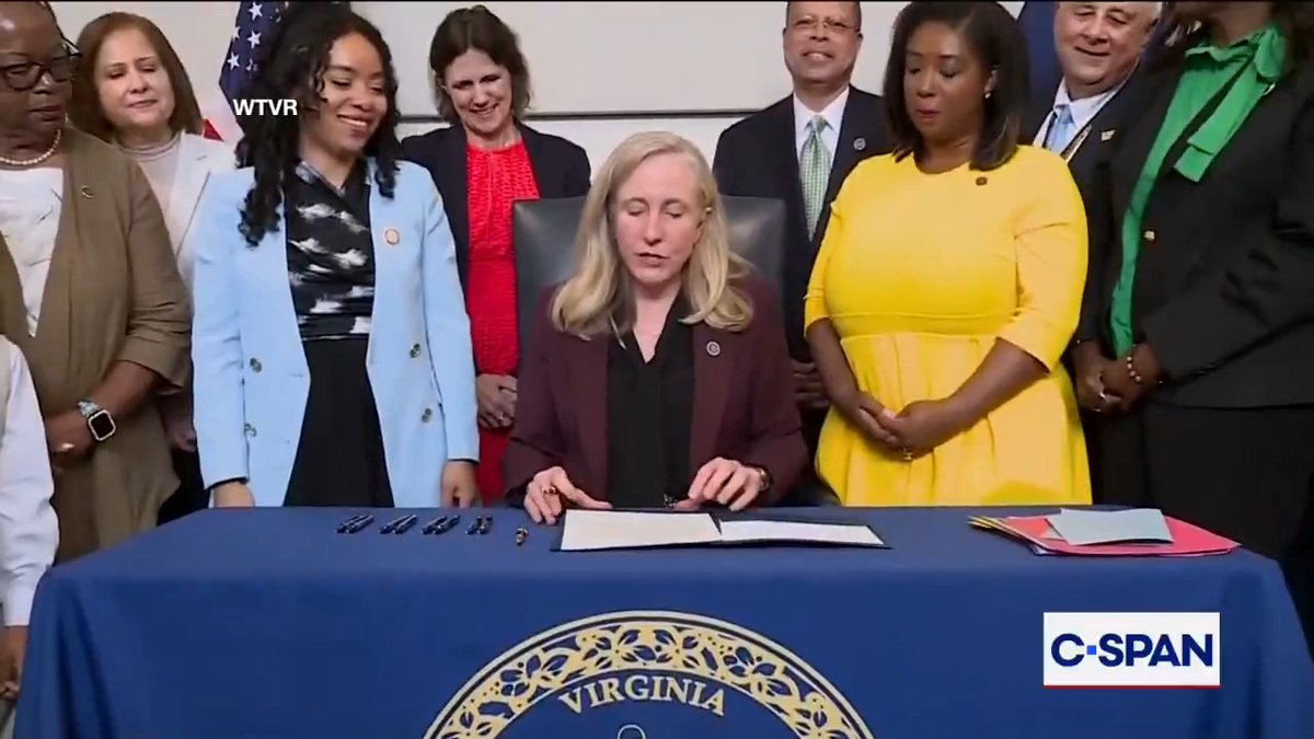 .Abigail Spanberger signs bill for the expansion of child care access in VA