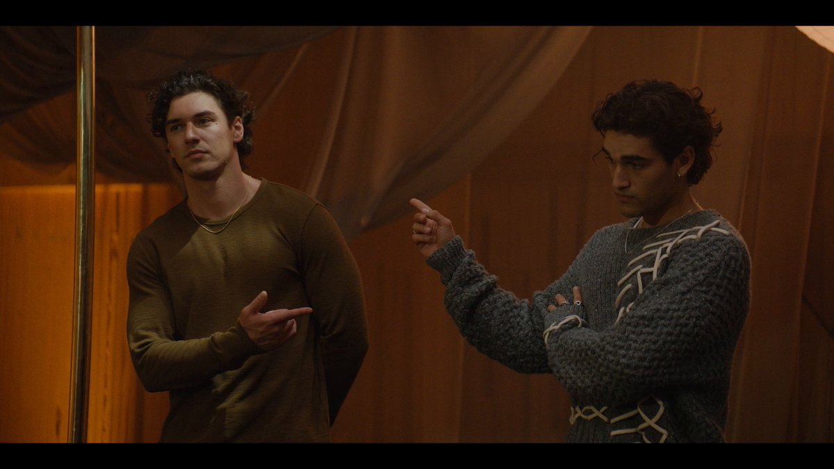 ICYMI, Belmont Cameli personally chose “Girls” to dance to in this scene.