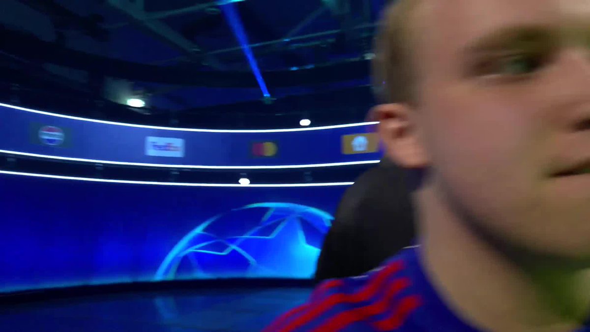 Perfect freekick 🎯 Anders Vejrgang leads the #eChampionsLeague Final 2-0! #FCPro