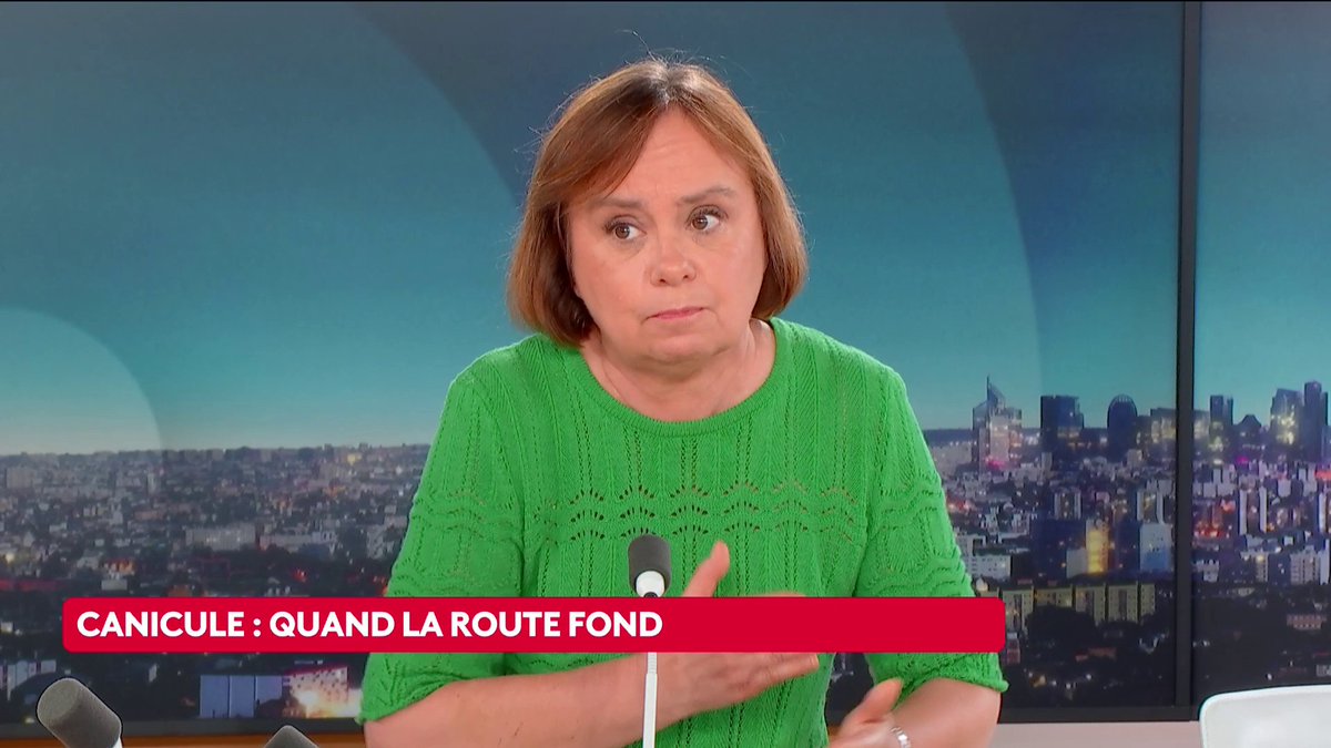 🔴 🗣️ "On ne peut plus maintenant faire des investissements dans des infrastructures qui ne supportent pas la chaleur que l'on va avoir dans vingt ans", souligne Anne Bringault, directrice des programmes au sein du Réseau Action Climat. Loïc de La Mornais #SurLeTerrain #Canal16