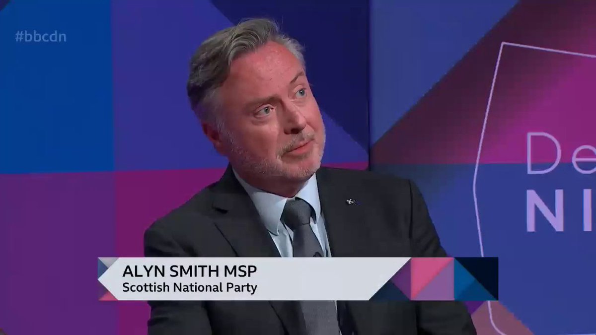 "It was the party that was the victim in this” The SNP's Alyn Smith disagrees Scotland needs an independent investigation into the embezzlement of SNP funds, as Police Scotland have already spent “a lot years” investigating and "the questions have all been answered" #bbcdn