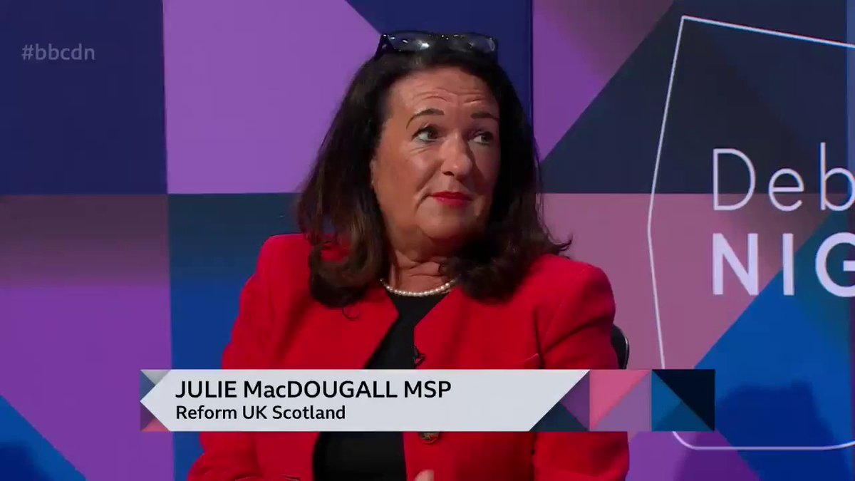 “To hear Alyn saying that they are the victims… the victims are the people that invested in the party” Reform UK Scotland’s Julie MacDougall says trust in politicians is at an “all time low” and calls for an investigation into Peter Murrell’s embezzlement of SNP funds #bbcdn
