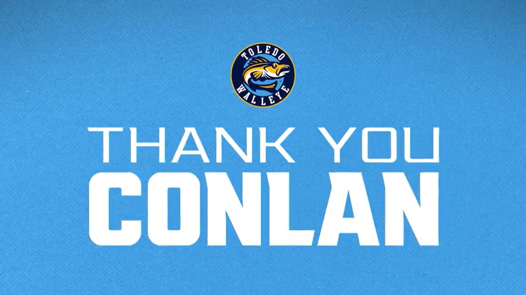 5 years, 297 games played, 134 points, 10 game winning-goals, and so much more. In the rink, in the locker room, and off the ice, Conlan Keenan has been a pillar of Walleye Hockey. He made it his mission to have an impact beyond the arena and in the community of Toledo, spreading joy, lending a hand, and inspiring the next generation. Thank you, Keens, for 5 amazing years, and congratulations on your retirement 👏