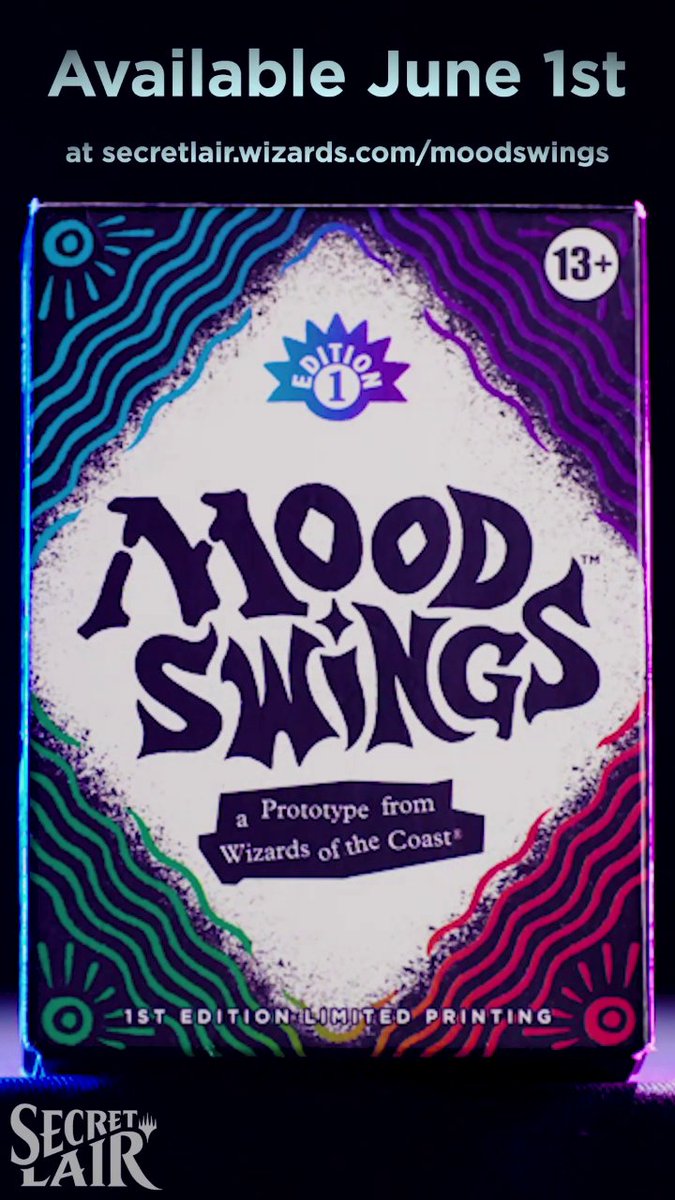 Mood Swings is coming soon! Hear from Mark Rosewater on the storied origins of his new trading card game. Watch the full story: