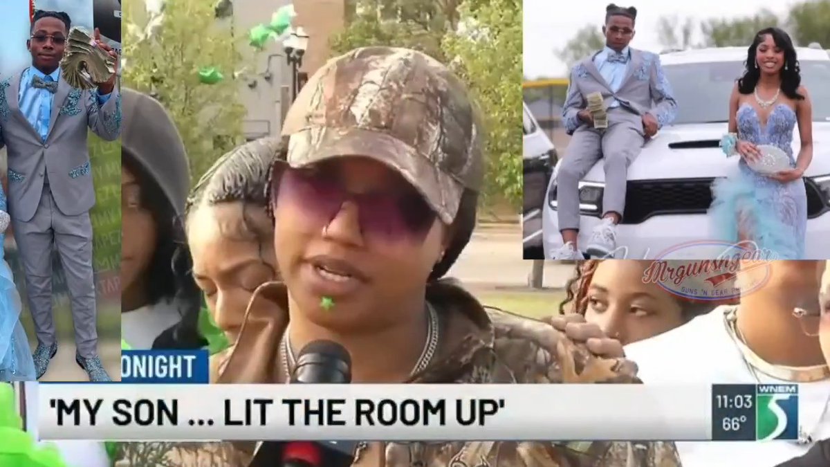 Deon L. Wiley III posted photos and videos of himself with a fat stack of cash before going to prom. He was then killed in an armed robbery for said fat stack of cash whilst at prom. He apparently never listened to the "10 Crack Commandments" Stunt accordingly... #flex #saginaw #stunt #education #prom #flex #FAFO #learning #michigan #IQtest