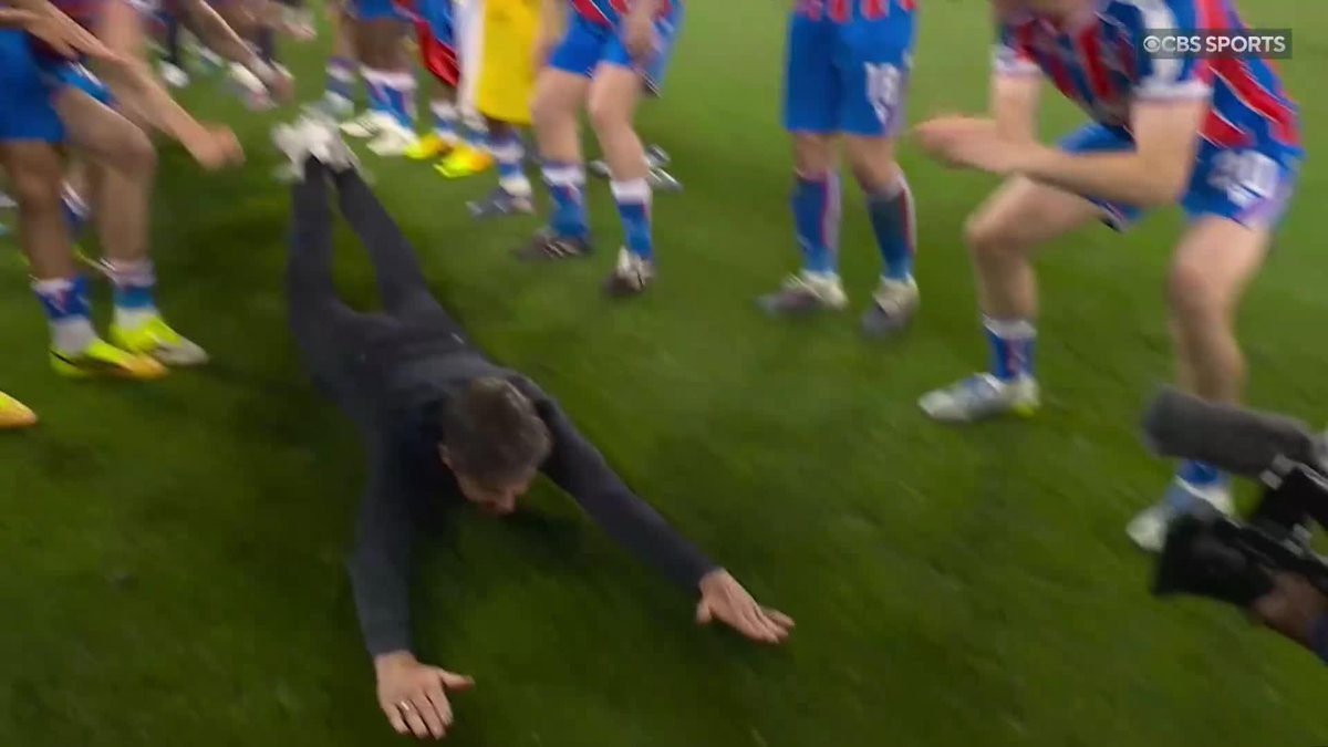 Oliver Glasner and Crystal Palace sliding to a third trophy in their last two seasons 🏆😎