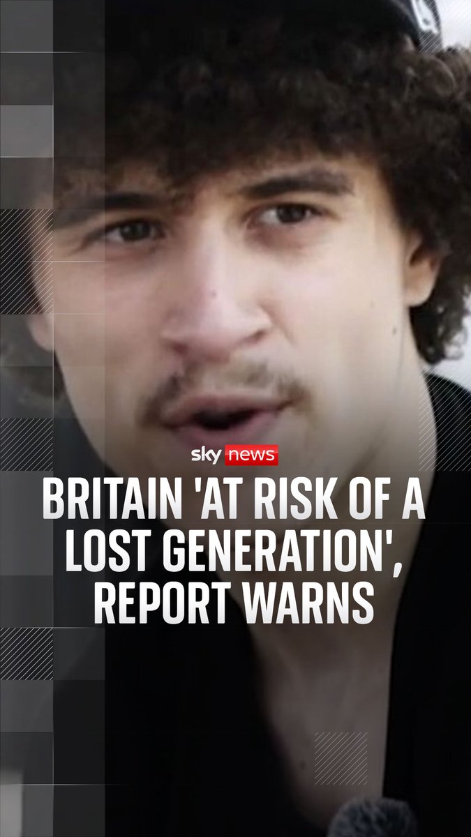 Almost a million young people have been locked out of work, education and training, a new report commissioned by the government has found. Sky's Phoebe Southworth spoke to 16 to 24-year-olds in Dudley about the issue ⬇️ Read more: