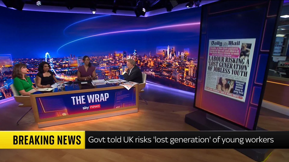 What's on Thursday's front pages? 📰 @SkyGillian is joined by columnist and broadcaster @SteveRichards14 and former Tory special adviser @OmmaSalma for a first look at tomorrow's top stories. #PressPreview: 📺 Sky 501, Virgin 602, Freeview 233 & YouTube