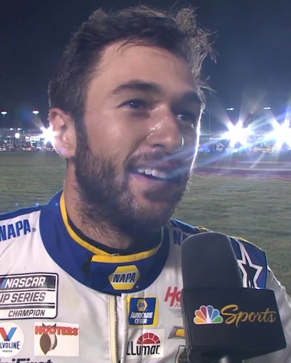 Those Nashville Superspeedway fans were fired up to see Chase Elliott in Victory Lane!