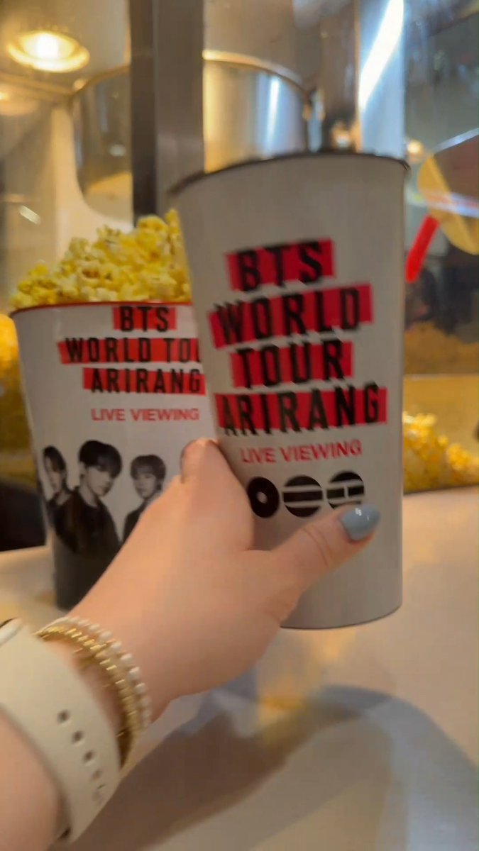 Our BTS WORLD TOUR ‘ARIRANG’ LIVE VIEWING merch is coming soon to theatres! 🤩