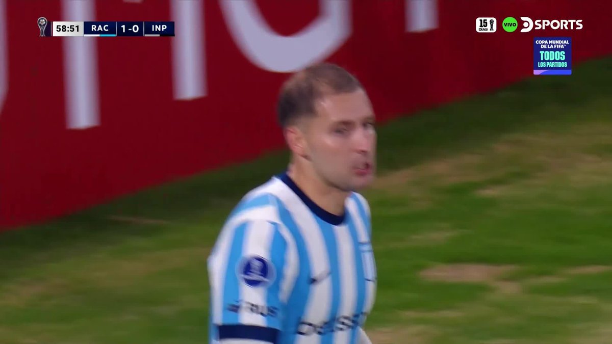 📹 La jugada de Miljevic en el área y el segundo de Racing.