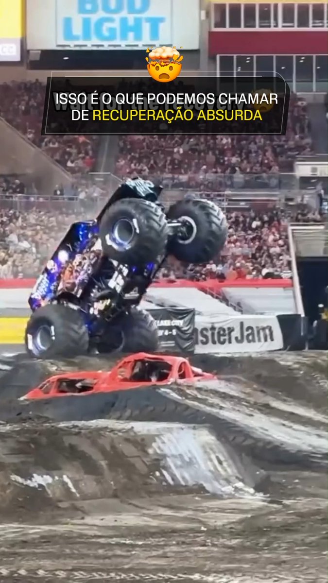 Nothing really prepares you for the experience of hearing a 12,000-pound truck with 1,500 horsepower flying through the air while an entire stadium of people collectively turns back into 9-year-olds