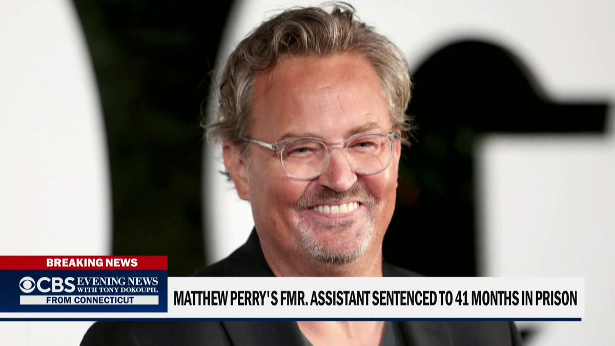 Matthew Perry's former live-in assistant, who pleaded guilty to drug distribution charges in connection with the death of the "Friends" star, was sentenced to more than three years in prison.