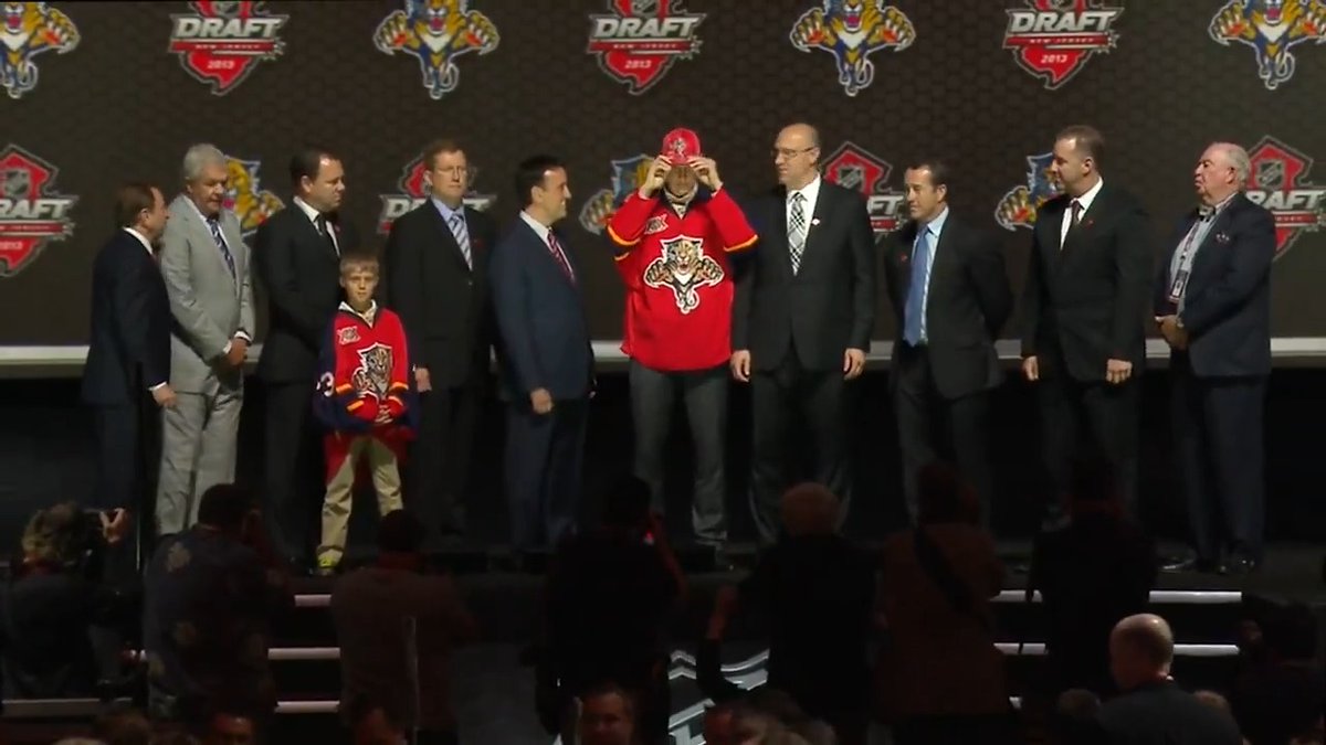 Barkov No. 2 in the 2013 NHL Draft, but No. 1 in our hearts ❤️