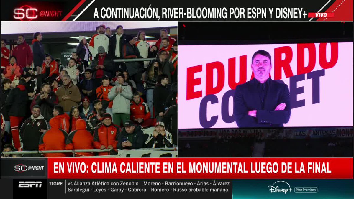 La gente dividida con Coudet. El tipo llego con un club totalmente destruido hecho mierda por MARCELO GALLARDO ese viejo CARA DE SAPO BORRACHO HIJO DE RE MIL PUTA, en su primer torneo de pedo metio una final y algunos retrasados silban. Mamita 🤦🏽♂️.