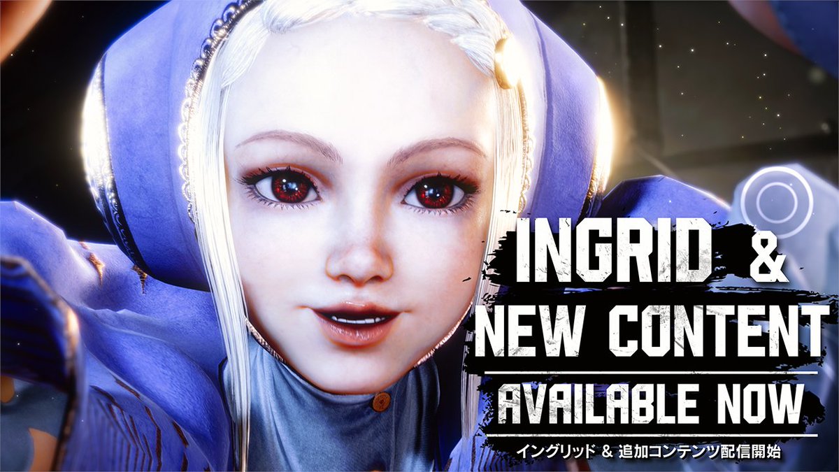 #スト6 最後のYear3追加キャラクター #イングリッド コンテンツアップデート本日配信‼ ▶ ワールドツアーやアーケードモードで「イングリッド」の物語を知ろう! ▶ 新アバターモード追加!自分だけの最強ファイターで挑め! ▶ Year3キャラのOutfit3、DriveTech Wear追加! イングリッド追加でますます加速するスト6ワールド。新たな展開を要チェックだ! ※キャラクターのリリースに伴うワールドツアーのストーリーコンテンツ追加はイングリッドで最後となります。今までに追加されたワールドツアーのコンテンツは引き続きプレイ可能です。