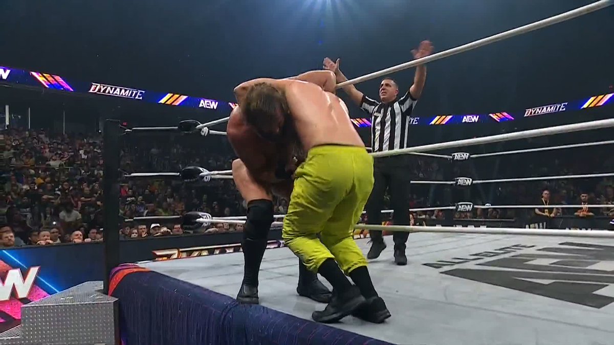 TERRIBLE LANDING for Jack Perry! Watch #AEWDynamite LIVE on TBS + HBO Max