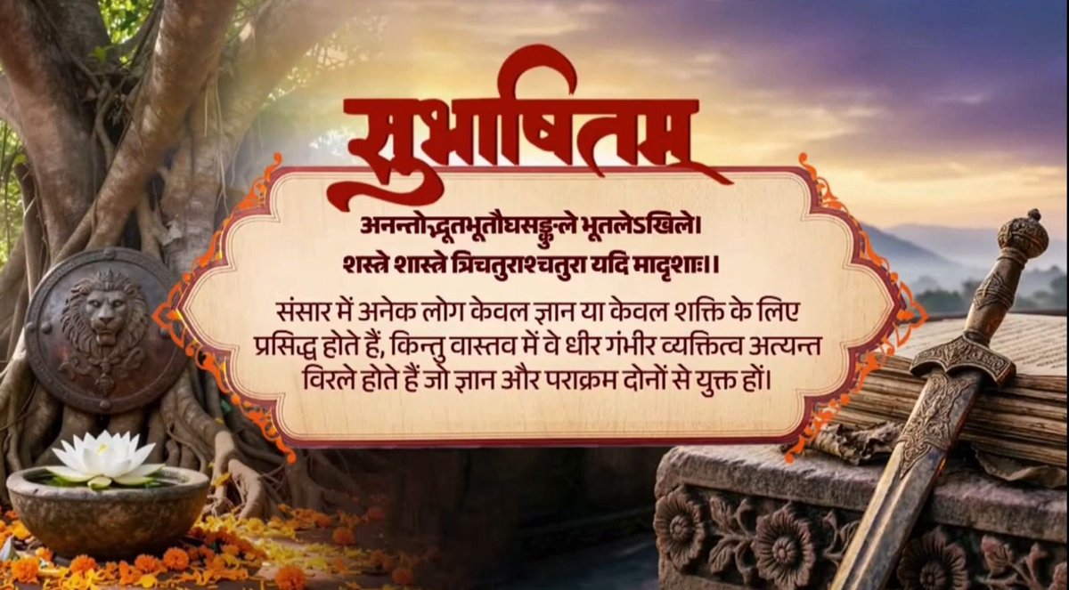 महान क्रांतिकारी और प्रखर राष्ट्रवादी चिंतक वीर सावरकर जी को उनकी जयंती पर सादर नमन! वीरता और बौद्धिकता से भरा उनका व्यक्तित्व देश की हर पीढ़ी को प्रेरित करता रहेगा। अनन्तोद्भूतभूतौघसङ्कुले भूतलेऽखिले। शस्त्रे शास्त्रे त्रिचतुराश्चतुरा यदि मादृशाः।।