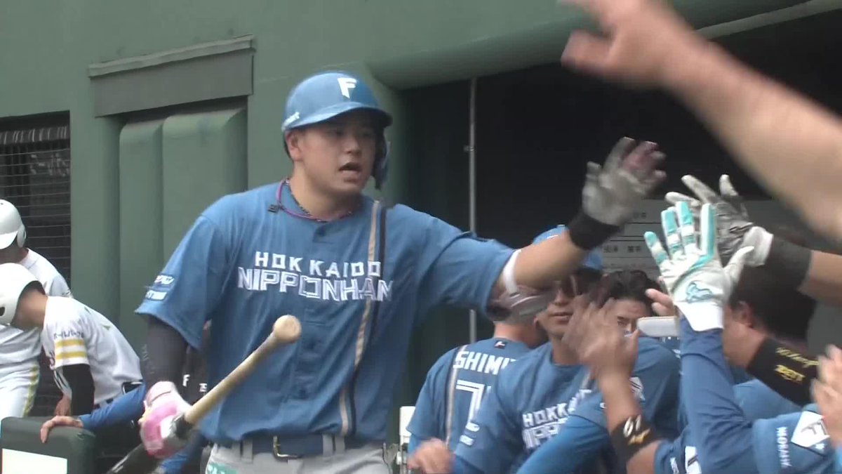 豪快に振り抜いた 常谷拓輝 初球攻撃 3号弾はネット中段への一撃 ⚾️ソフトバンク×日本ハム（ファーム） #lovefighters #だったらDAZN