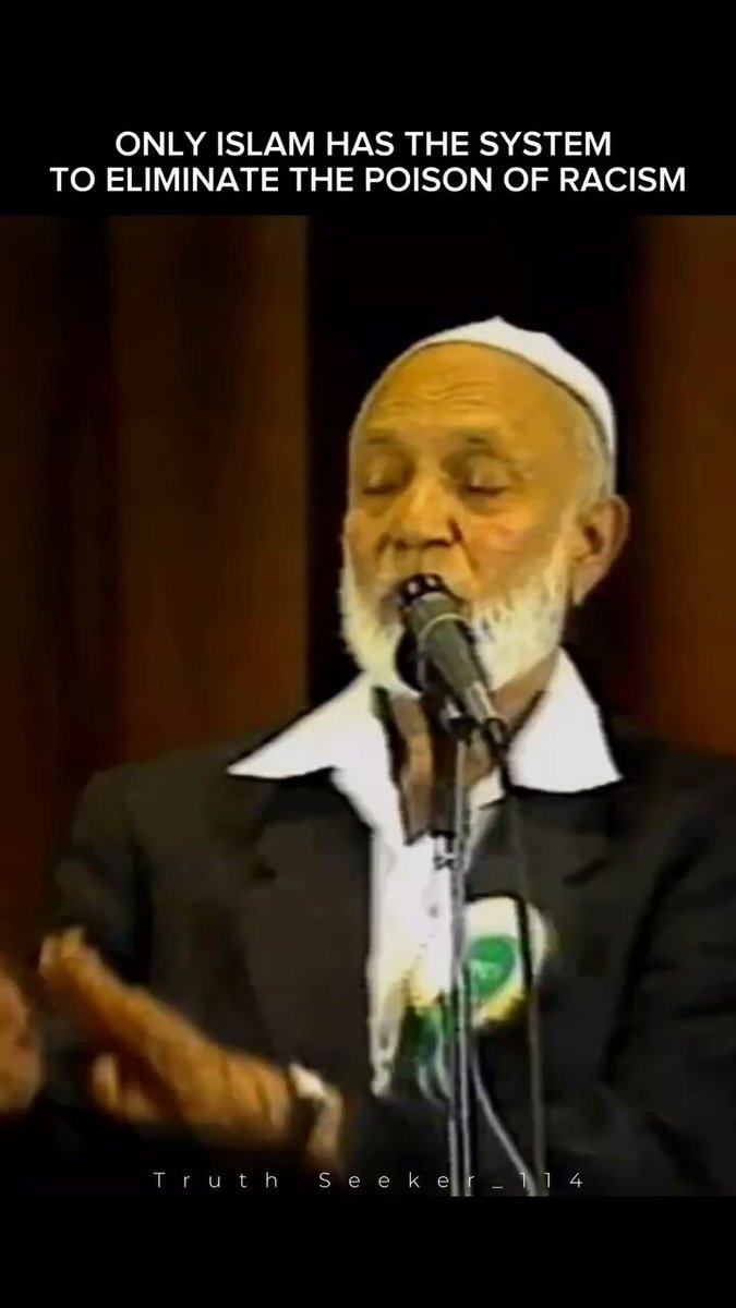 Only Islam can destroy racism...