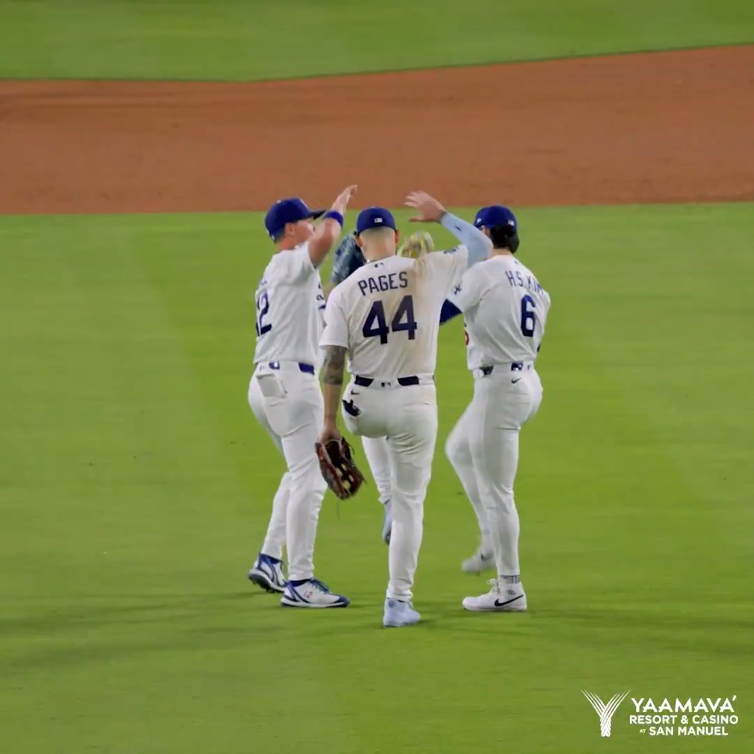 Victory formation! Dodgers x Yaamava' Resort & Casino