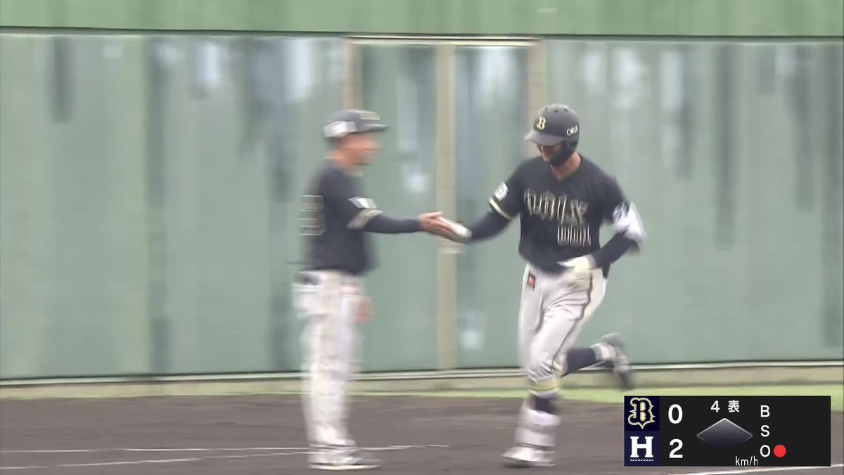 開花の兆しか 育成ルーキー・三方陽登 23日の1号から好調キープの2号弾 ⚾️ハヤテ×オリックス(ファーム) #イージースポーツ #Bs2026 #だったらDAZN