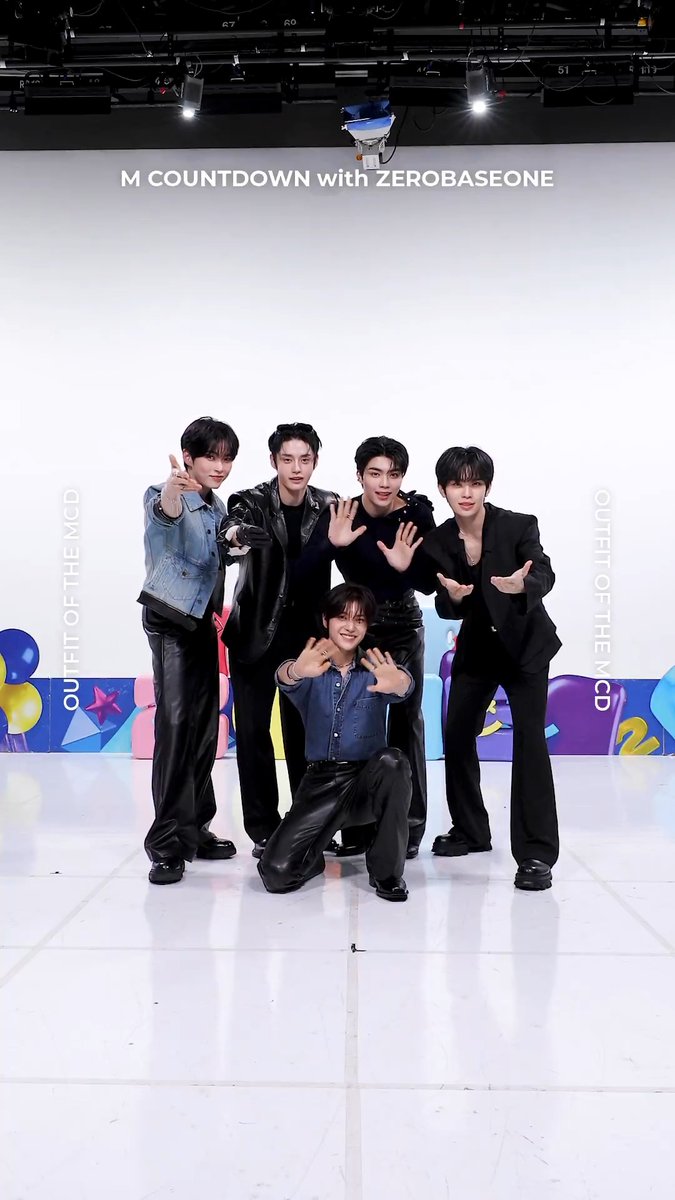 𝟐𝟔𝟎𝟓𝟐𝟖 𝑶𝒖𝒕𝒇𝒊𝒕 𝑶𝒇 𝑻𝒉𝒆 𝑴𝑪𝑫 : 𝑶𝑶𝑻𝑴 with #ZEROBASEONE 잠시 후 저녁 6시! 엠카 본방사수 잊지마세요 🫶 #MCOUNTDOWN #엠카운트다운 #OOTM