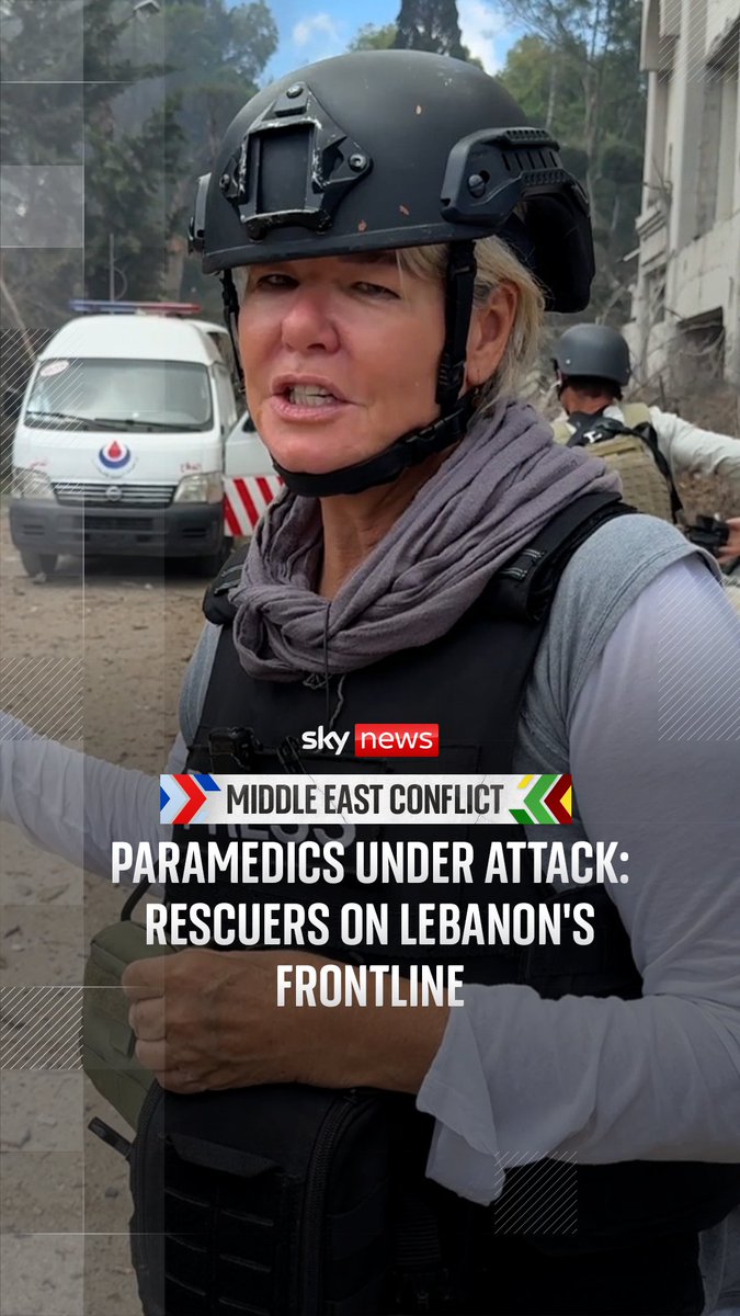 Foreign correspondent Alex Crawford reports from southern Lebanon where Israel has been accused of deliberately targeting ambulances and healthcare workers despite a US-brokered ceasefire Israel denies this, instead accusing the Iran-backed Hezbollah of using medical facilities for military purposes Watch the full report here: