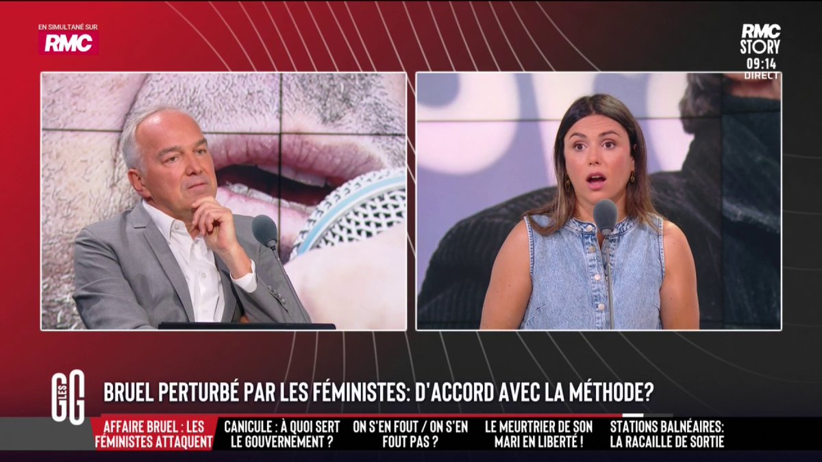 🔴 Affaire Patrick Bruel 🗣️ Laura Warton Martinez: "Il y a une plainte qui date de 2020. On en est là aujourd’hui à cause de la justice." 🗣️ Olivier Truchot: "Les procureurs des plateaux télé, ce n’est pas ma conception des choses." #GGRMC