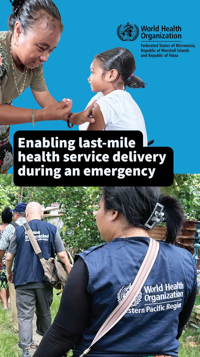In the aftermath of Super Typhoon #Sinlaku, health authorities and World Health Organization (WHO) assessed urgent needs and delivered essential health services to Chuuk State, the most affected part of the Federated States of Micronesia.