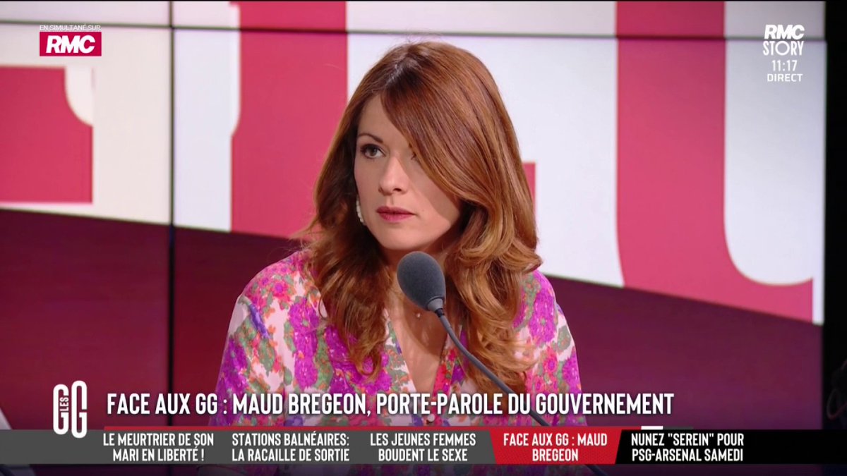 🔴 Quel soutien pour la présidentielle? 🗣️ Maud Bregeon, porte-parole du gouvernement: "Je suis plutôt de centre-droit, je ne me définis pas vis-à-vis de personne. Avoir une candidature Attal, Philippe, Retailleau, ça n’a pas beaucoup de sens." #GGRMC