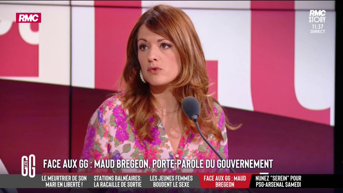 🔴 Un problème de majorité à l'Assemblée nationale 🗣️ Maud Bregeon: "J’espère qu’en 2027, les Français, peu importe leur choix, feront un choix clair et avec une majorité claire derrière, pour que ce pays puisse avancer." #GGRMC