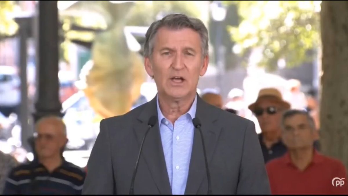 #EnDirecto | Feijóo: "Haré todo lo posible para cambiar al Gobierno. Y cuando digo todo es todo"