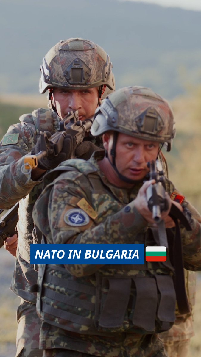 NATO’s multinational forces in Bulgaria keep 🇧🇬 and the eastern part of the Alliance safe. With comprehensive defence plans and combat-ready forces, Bulgaria is protected against any threat