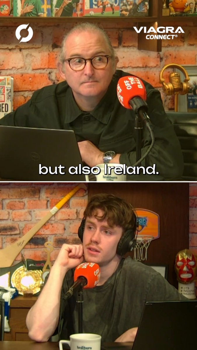 Ger & Dara discuss whether Ciaran Frawley starts at out-half this summer for Ireland, if Jack Crowley is out injured. ☘️ “He’s earned it!” Off The Ball Breakfast LIVE weekday mornings from 7:30am ⏰ #irishrugby #leinsterrugby Viagra Connect 50mg film-coated tablets. Contains sildenafil. For adult men with erectile dysfunction. Subject to suitability. Maximum dosage one 50mg tablet per day. Always read the label.