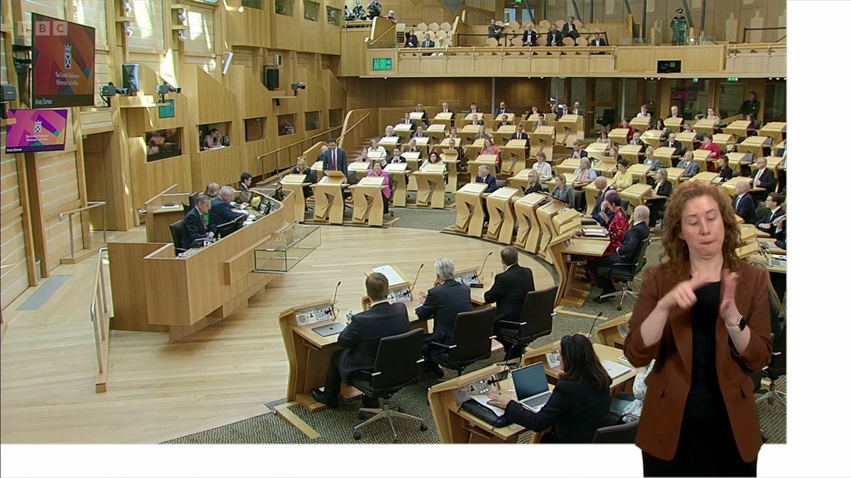 Scottish Labour leader Anas Sarwar calls for a parliamentary inquiry into Peter Murrell FM John Swinney says he will not back such an inquiry as there is nothing it can add to the five-year police investigation which identified criminality #FMQs Updates: