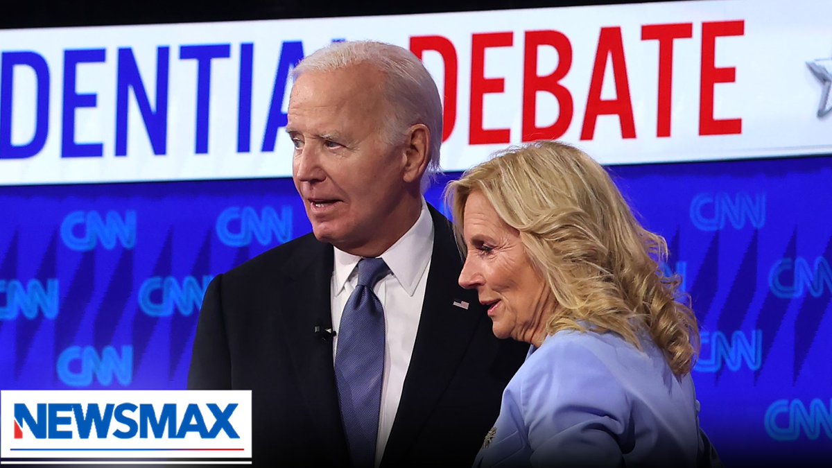 ‘HE’S HAVING A STROKE’: “The Right Squad” reacted to former first lady Jill Biden revealing she feared former President Biden was having a medical emergency during his disastrous June 2024 debate performance. Mercedes Schlapp Matt Schlapp Alex Swoyer Tim Doescher Daniel Lippman