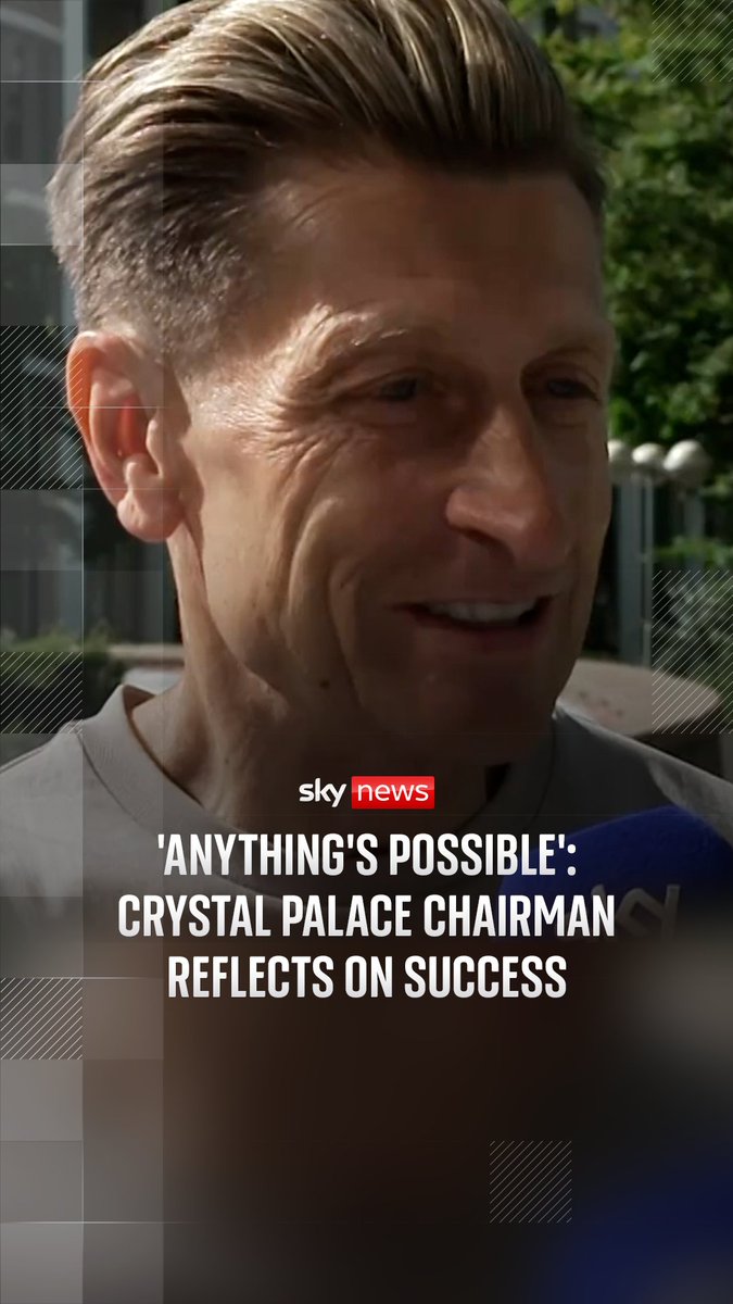 Crystal Palace’s European triumph marks a major milestone in the club's recent rise. Chairman Steve Parish says success has come from consistently defying expectations.