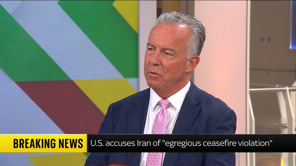 Iran 'would not have wanted to poke the bear too much' despite targeting a US military base in the Gulf, says Sky's Sean Bell FRAeS FIoD CDir BSc. An Iranian missile was intercepted by Kuwait, US Central Command says. No casualties were reported. 📺 Sky 501 and YT