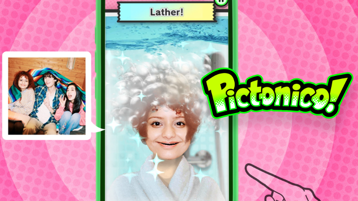 Pictonico! is available now on smart devices! Play with your photos and try quirky games featuring your family and friends. 📸 Play today: