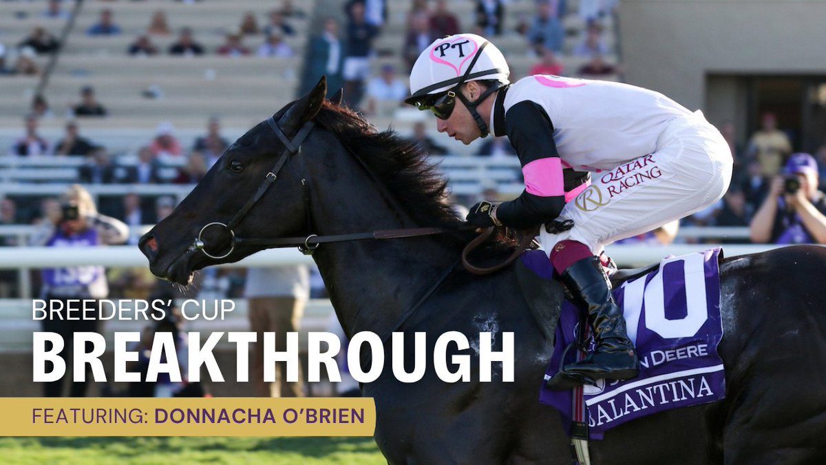 “Very few trainers from Europe have trained Breeders' Cup winners,” said trainer Donnacha O'Brien. “I think Dad is the only Irish trainer that has trained more than one Breeders' Cup winner, so to be on that list is very special and it shows you how hard it is to do. It's something that we'll always have on the CV and hopefully we can add a few more.” Hear from Donnacha on his Breeders' Cup Breakthrough at Del Mar with Balantina in the Juvenile Fillies Turf Produced with TDN