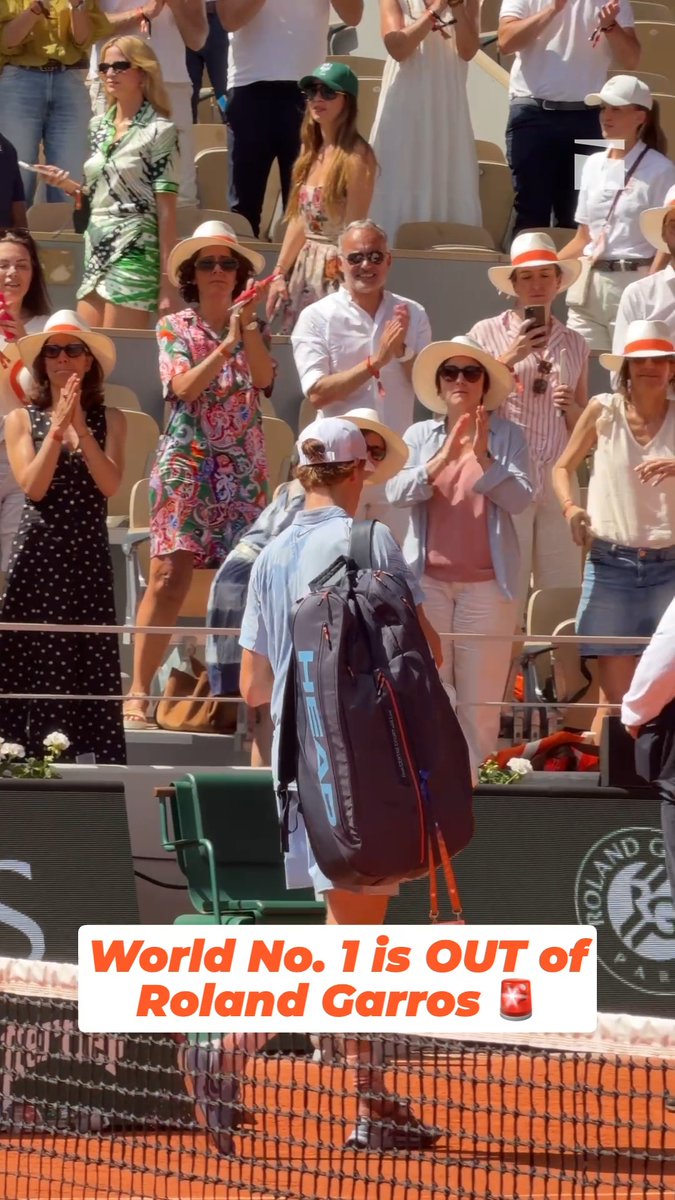Shocking scenes in Paris 😮 #RolandGarros