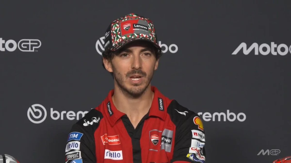 "It's quite clear that Diggia is in better shape with our package" - Pecco Bagnaia 🎙️ Pecco reflects on Ducati's chances at Mugello 📊 #ItalianGP 🇮🇹