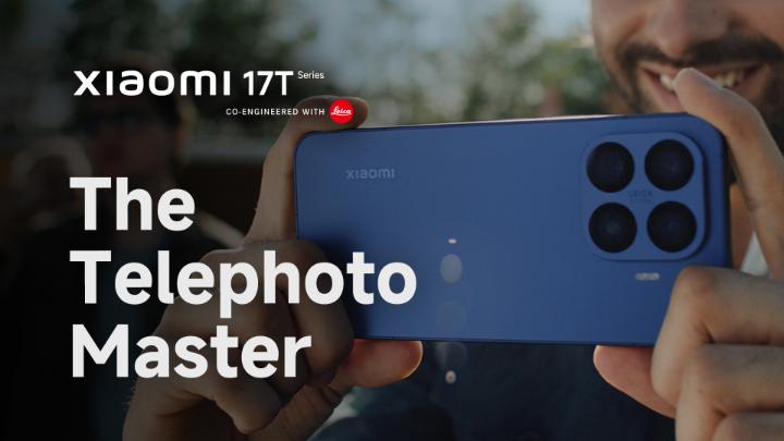 Xiaomi 17T Series, our latest all-around imaging flagship. With powerful telephoto capabilities and Leica Live Moment, capture authentic stories that come alive across all distances.